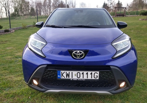 Toyota Aygo X cena 74900 przebieg: 3100, rok produkcji 2022 z Wieliczka małe 277